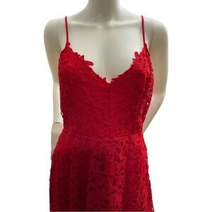 Astr Scarlet Lace Chemise